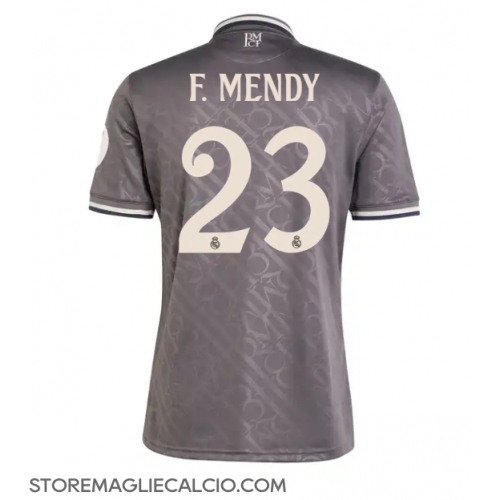 Real Madrid Ferland Mendy #23 Maglia Gara Terza Repliche 2024-25 Maniche Corte Real Madrid Ferland Mendy #23 Maglia Gara Terza Repliche 2024-25 Maniche Corte